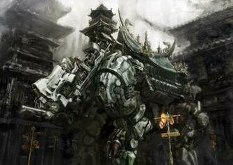 Mech Computer Wallpaper Desktop Background Id
