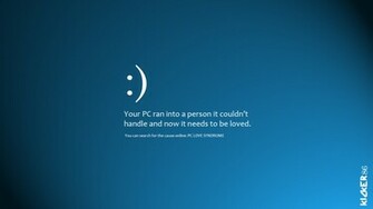 Omg Hackers Windows Bsod Wallpaper