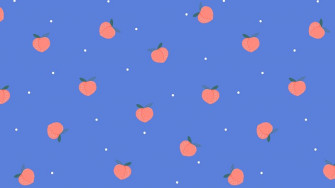 Peach Desktop Wallpaper Cute HD