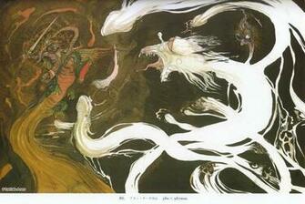 Yoshitaka Amano Wallpaper Art Paintings