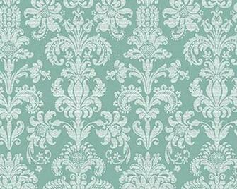 Wallpaper Damask Light Blue