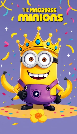 King Bob Minion Wallpaper