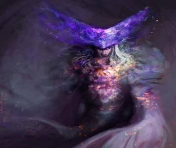 Fantasy Sorcerer 4k Ultra HD Wallpaper Background Image