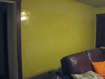 Venetian Plaster Over Wallpaper