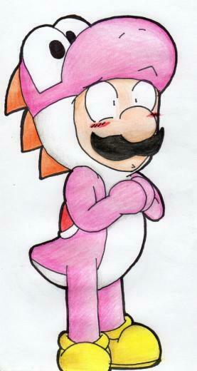 Pink Yoshi Wallpaper HD