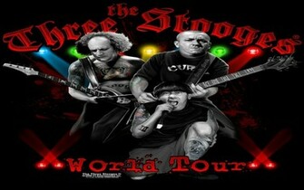 Three Stooges World Tour HD Wallpaper Widescreen