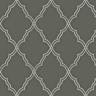 Ii Moroccan X Trellis Foiled Wallpaper Res Wayfair