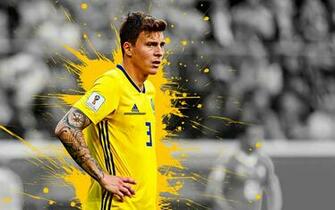 Wallpaper Victor Lindelof 4k Sweden National Football