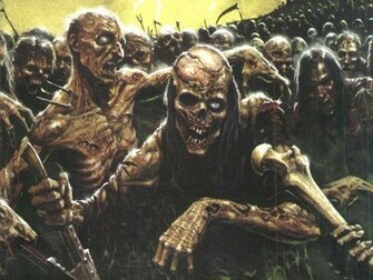 Awesome Zombie Guide Background Image