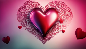3d Heart Wallpaper