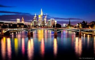 Ponte Vecchio Bridge Frankfurt City Bokeh