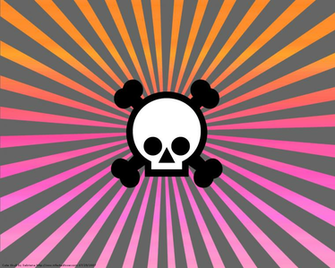 Cute Skull Background