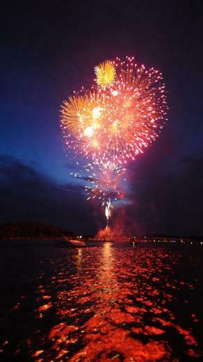 Fireworks iPhone Wallpaper