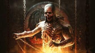Art Scorpion Mortal Kombat Wallpaper