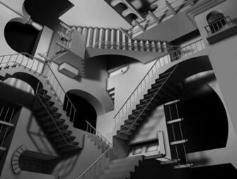 Mc Escher Wallpaper Artwork