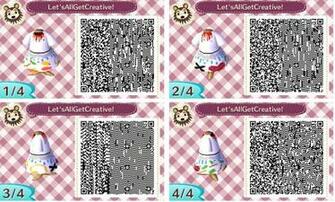 Acnl Notebook S Dress Qr Code By Rawstberrycheesecake