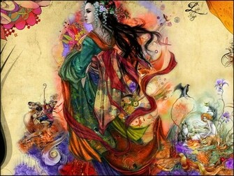 Geisha Wallpaper