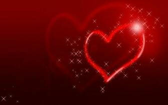 Wallpaper For Red Hearts Background
