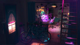 Lo Fi Room Wallpaper Top Background