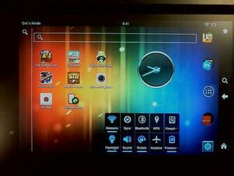Wallpaper Kindle Fire HD Stock Photo