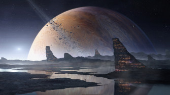 Big Planet Space Art 4k HD Wallpaper Image Photos And Picture