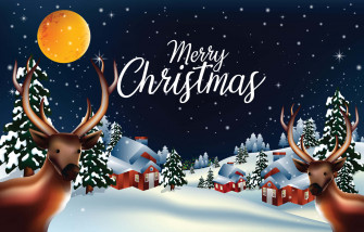 Microsoft Teams Christmas Background Wallpaper