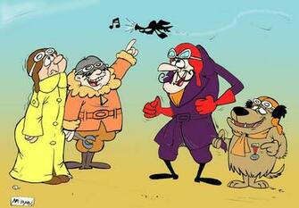 Wacky Races Computer Wallpaper Desktop Background