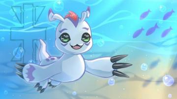 Miivei Mee Vay P Gomamon Wallpaper For Sirzetch