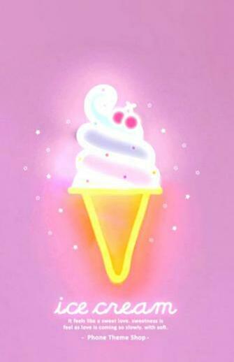 Candy And Milk Ice Cream Wallpaper Space