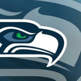 Seattle Seahawks Metallic Wallpaper For Apple iPad Air