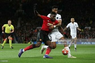 Paris Saint Germain S Presnel Kimpembe And Manchester United