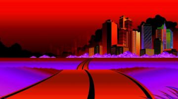 Vector City Wallpaper