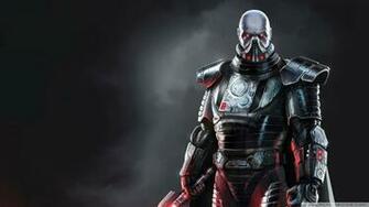 Star Wars Dark Red Metal Sith Armor Side Science Fiction