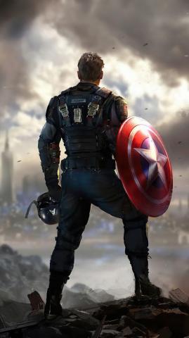 Captain America Shield Marvels Avengers 4k Wallpaper