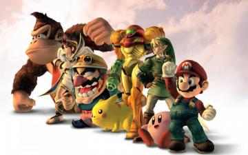 3d Nintendo Characters Wallpaper Id