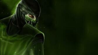 Mortal Kombat Reptile Lizard Green Mucus