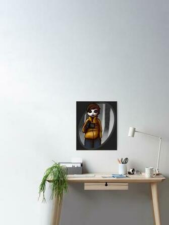 Masky Background Poster By Vanum Chan