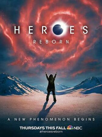 Heroes Reborn New Character Posters