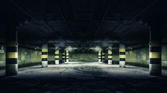 Empty Parking Lot Interior Image