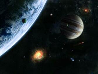 Background Of Outer Space On The