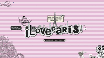 Paris Themes Wallpaper Love By