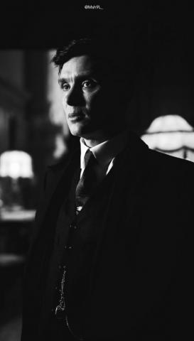 Wallpaper Black White Peaky Blinders S5 X E1