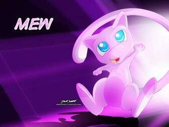 Cute Mew Pokemon Wallpaper