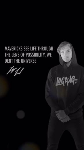 Logan Paul Be A Maverick Baby Logangforlife In
