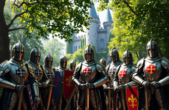 Medieval Knights Wallpaper