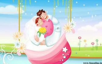 Wallpaper Love Birds Fun Married Newly