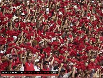 Georgia Bulldogs Wallpaper Sea Of Red