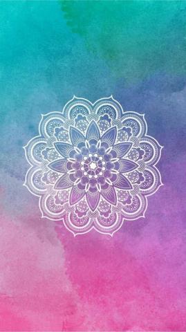 Tie Dye Wallpaper Sun