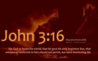 Vintage Wallpaper John Bible Verse Background