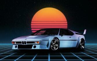 Wallpaper Auto Night The Moon Neon Bmw Machine Art Fiction